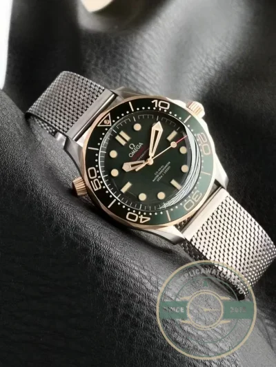 Superclone Omega Seamaster Green 42mm 210.90.42.20.10.001 - Affordable Luxury Replica Timepiece