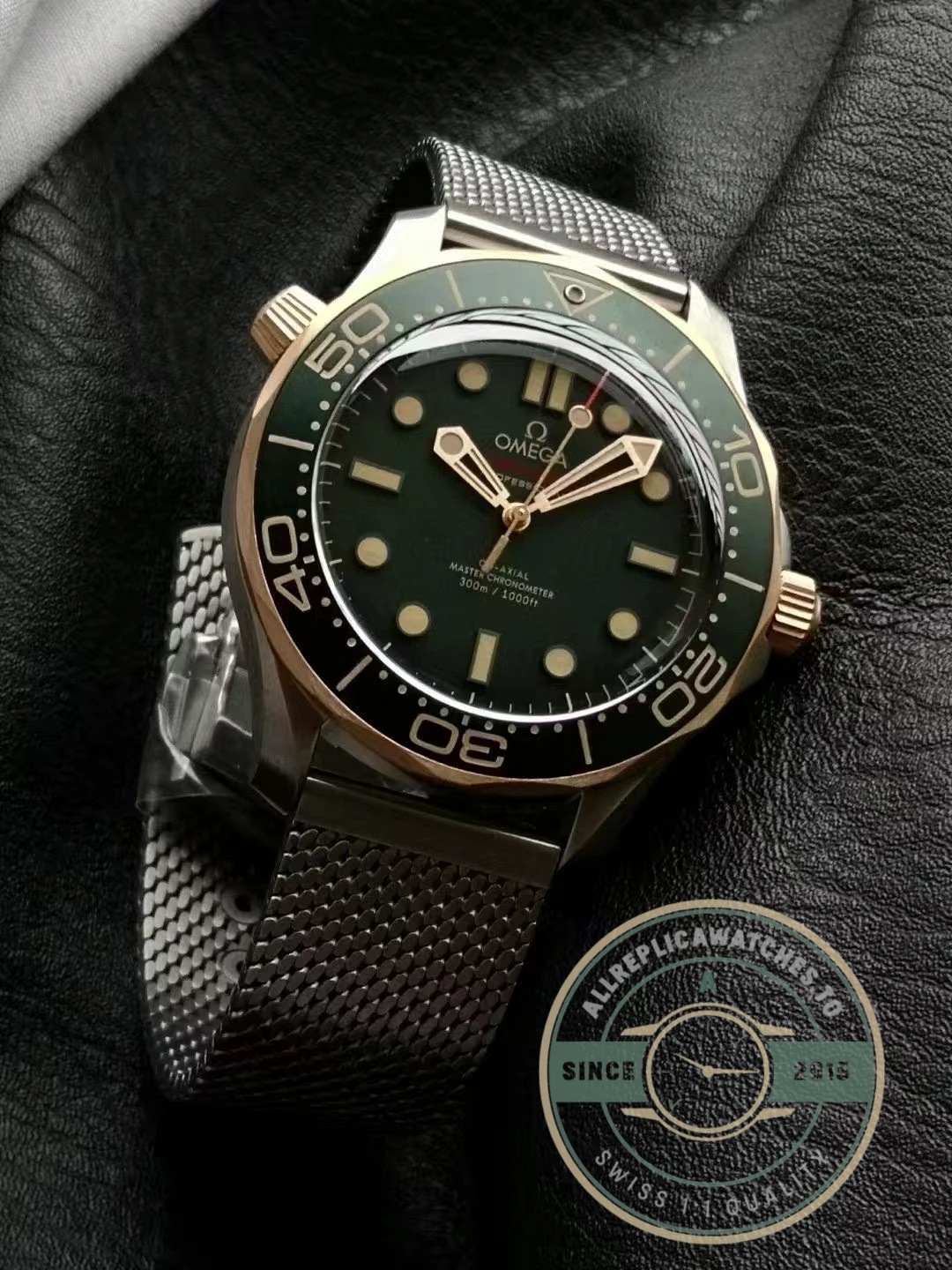 Superclone Omega Seamaster Green 42mm 210.90.42.20.10.001 - Budget Luxury Replica Watch