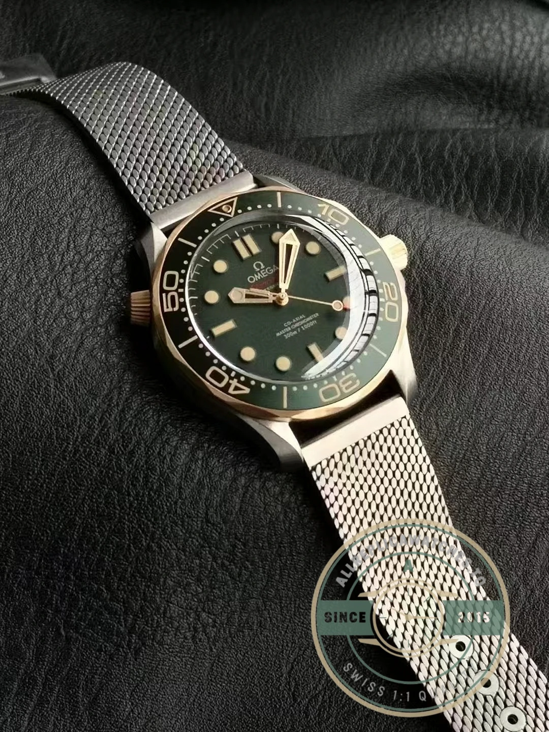 Superclone Omega Seamaster Green 42mm 210.90.42.20.10.001 - High-Grade Replica Watch