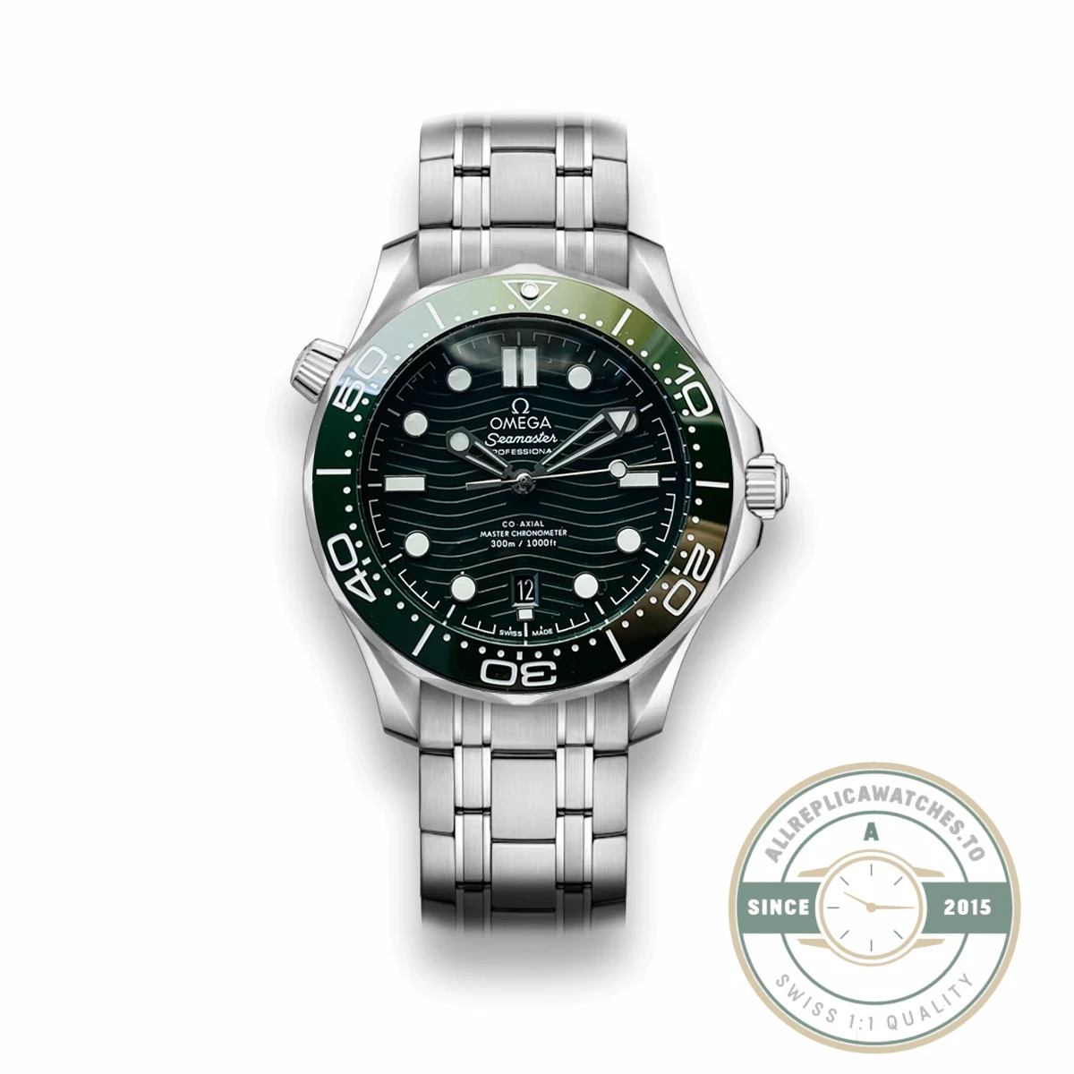 Superclone Omega Seamaster Green Dial 42mm 210.30.42.20.10.001 - High-Grade Replica Watch