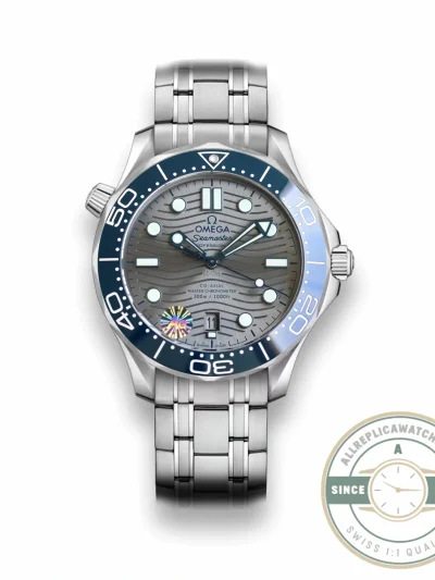 Superclone Omega Seamaster Grey Dial 210.30.42.20.06.001 - 1:1 Swiss Replica Watch