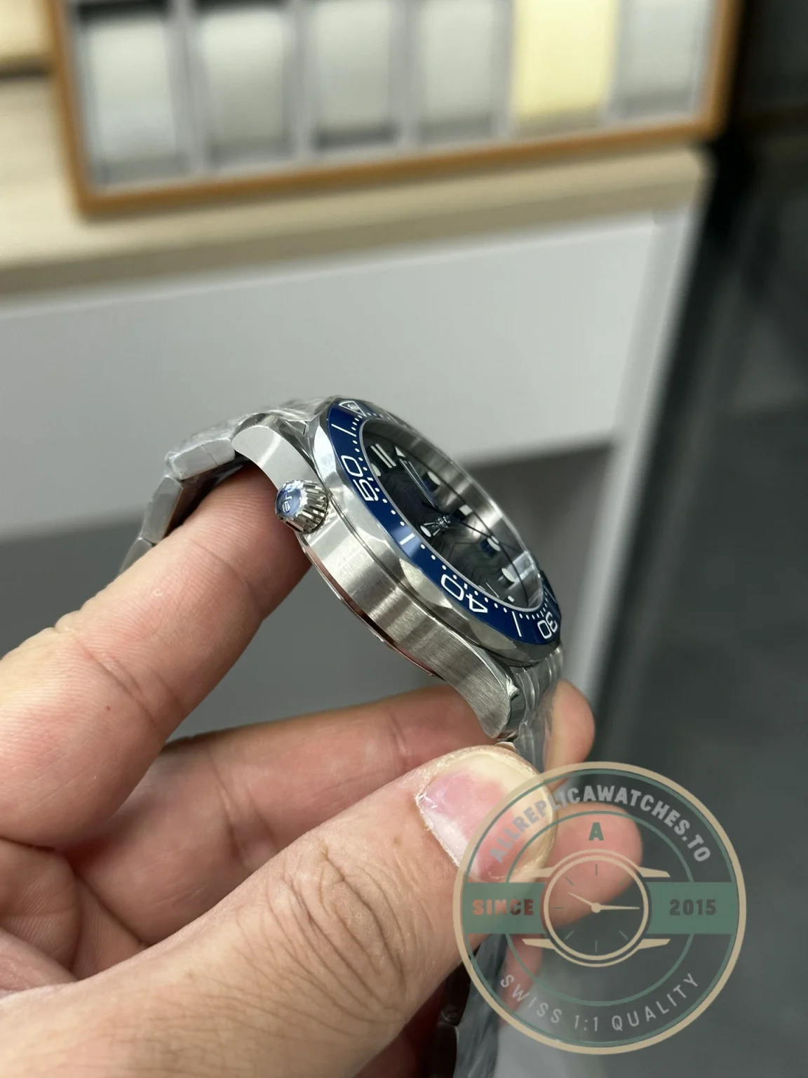 Superclone Omega Seamaster Grey Dial 210.30.42.20.06.001 - Budget Luxury Replica Watch