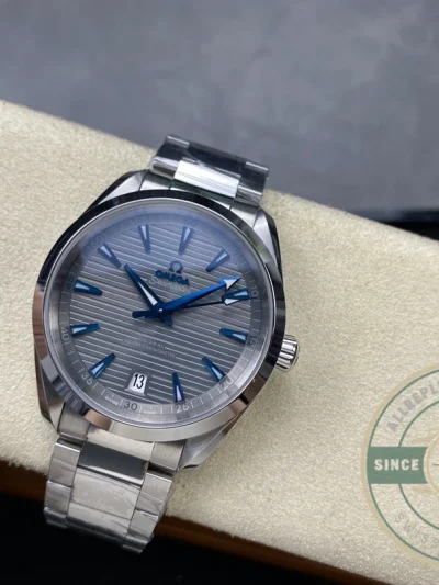 Superclone Omega Seamaster Grey Dial 41mm 220.10.41.21.06.001 - Budget Luxury Replica Watch