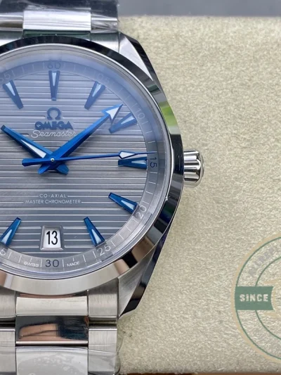 Superclone Omega Seamaster Grey Dial 41mm 220.10.41.21.06.001 - Affordable Luxury Replica Timepiece