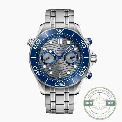 Grey-dial Omega Seamaster Planet Ocean 210.30.44.51.06.001 superclone, 44mm stainless steel