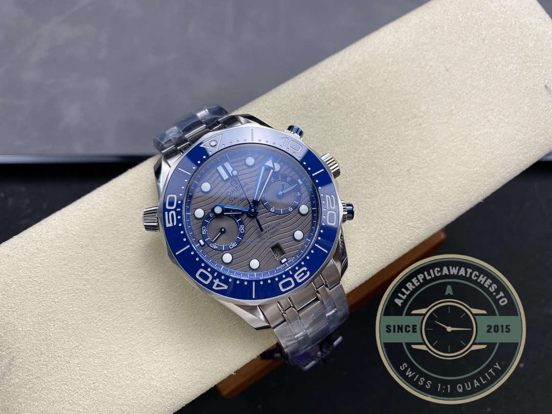 Superclone Omega Seamaster Grey Dial 44mm 210.30.44.51.06.001 - 1:1 Swiss Replica Watch