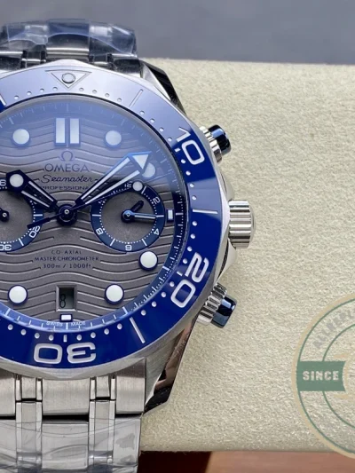 Superclone Omega Seamaster Grey Dial 44mm 210.30.44.51.06.001 - Affordable Luxury Replica Timepiece