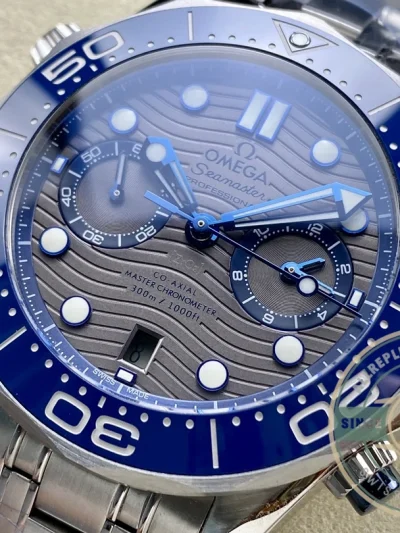 Superclone Omega Seamaster Grey Dial 44mm 210.30.44.51.06.001 - Affordable Super Clone Watch