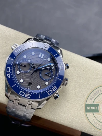 Superclone Omega Seamaster Grey Dial 44mm 210.30.44.51.06.001 - Best Quality Replica Watch