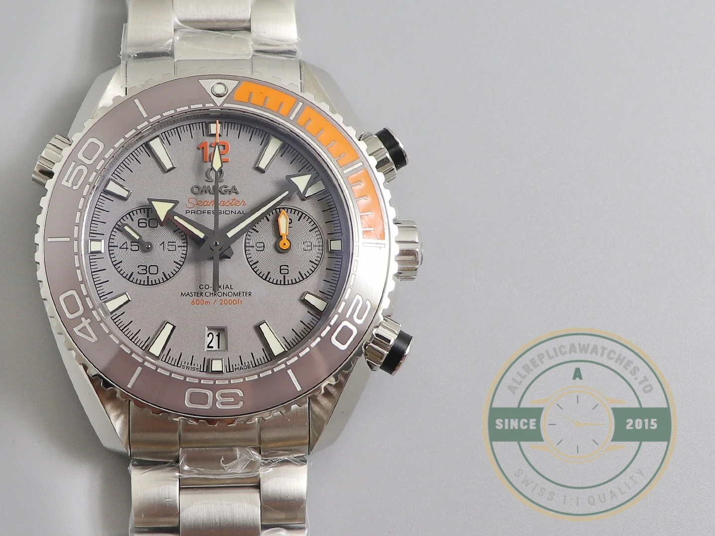 Superclone Omega Seamaster Planet Ocean 600M Titanium 215.90.46.51.99.001 - Premium Super Clone Watch
