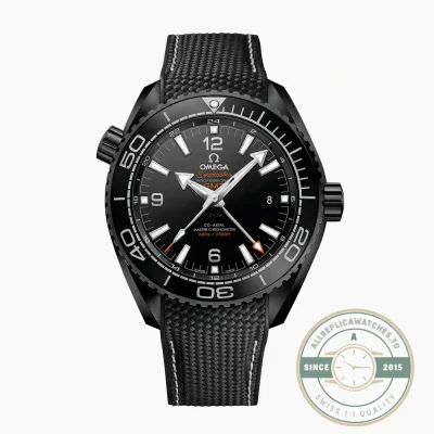 Superclone Omega Seamaster Planet Ocean Deep Black 215.92.46.22.01.001 in full black ceramic