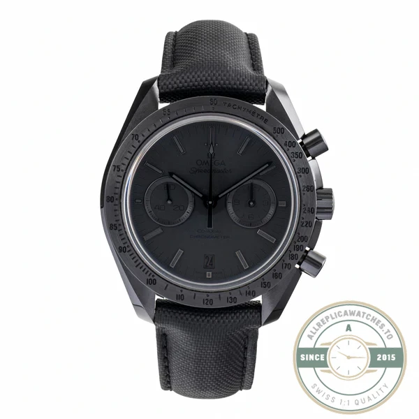 Superclone Omega Speedmaster Black 311.92.44.51.01.005 - Swiss Movement Replica Watch
