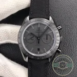 Super clone Omega Speedmaster Dark Side of the Moon Black Black watch, sapphire with anti-reflective treatment crystal