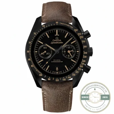 Super clone Omega Speedmaster Dark Side of the Moon Vintage Black, 44mm case