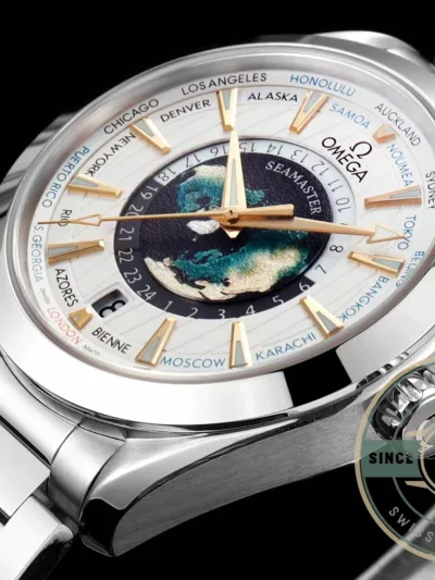 Superclone Omega Speedmaster World Time 220.10.43.22.03.001 - Affordable Luxury Replica Timepiece