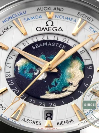 Superclone Omega Speedmaster World Time 220.10.43.22.03.001 - Best Quality Replica Watch