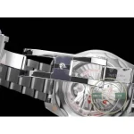 Second crown position advancing the city ring in one-hour steps, clone Omega Seamaster worldtimer
