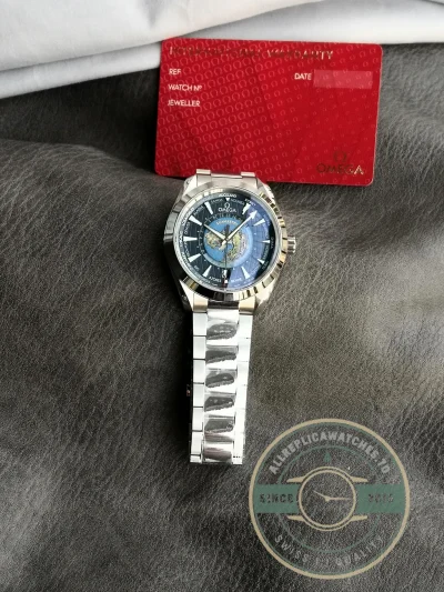 Superclone Omega Speedmaster World Time 220.10.43.22.03.001 - Luxury Replica Watch