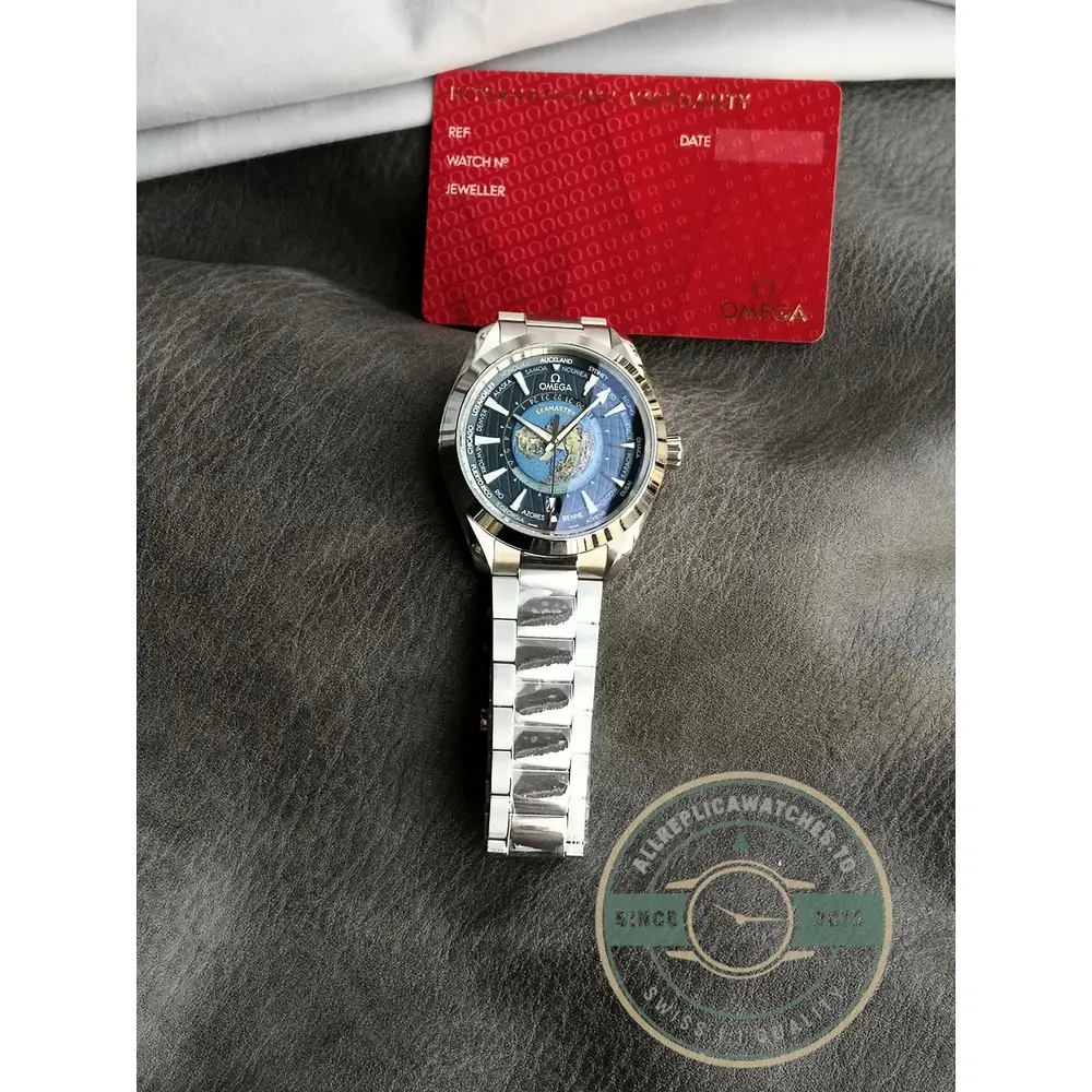 Superclone Omega Speedmaster World Time 220.10.43.22.03.001 - Luxury Replica Watch