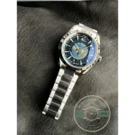 The 24-city ring circling the dial of the Omega Aqua Terra worldtimer clone, every zone at once