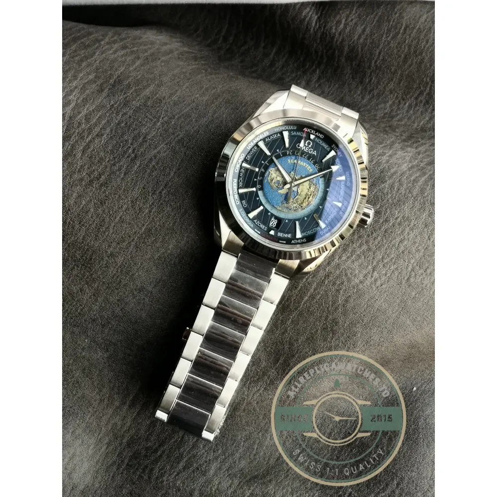 Superclone Omega Speedmaster World Time 220.10.43.22.03.001 - Luxury Replica Watch