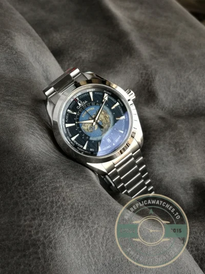 Superclone Omega Speedmaster World Time 220.10.43.22.03.001 - Best Quality Replica Watch