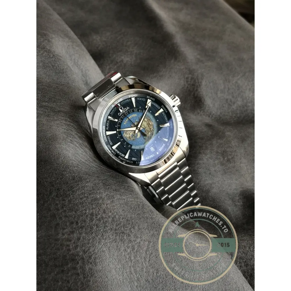 Superclone Omega Speedmaster World Time 220.10.43.22.03.001 - Best Quality Replica Watch
