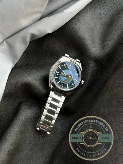 Superclone Omega Speedmaster World Time 220.10.43.22.03.001 - Luxury Replica Watch