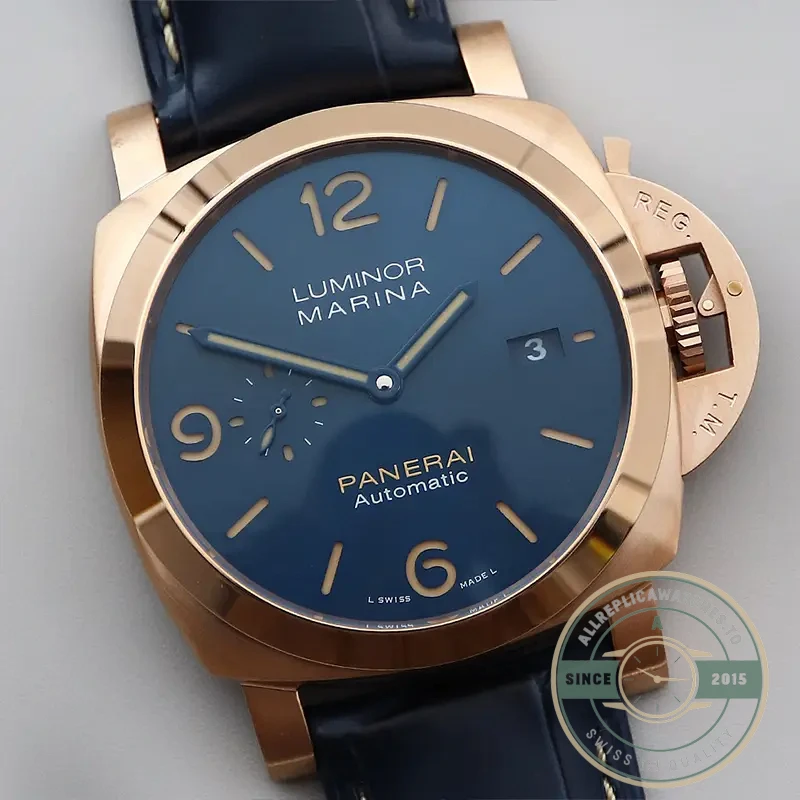 Superclone Panerai Luminor Marina Goldtech PAM 1114 - Top-Tier Swiss Replica Watch