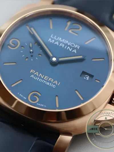 Superclone Panerai Luminor Marina Goldtech PAM 1114 - 1:1 Swiss Replica Watch