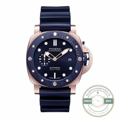 Superclone Panerai PAM 1070 Submersible Goldtech OroCarbo - Top-Tier Swiss Replica Watch