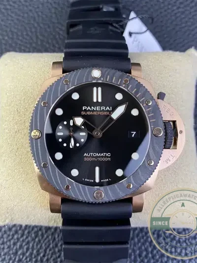 Superclone Panerai PAM 1070 Submersible Goldtech OroCarbo - Affordable Luxury Replica Timepiece