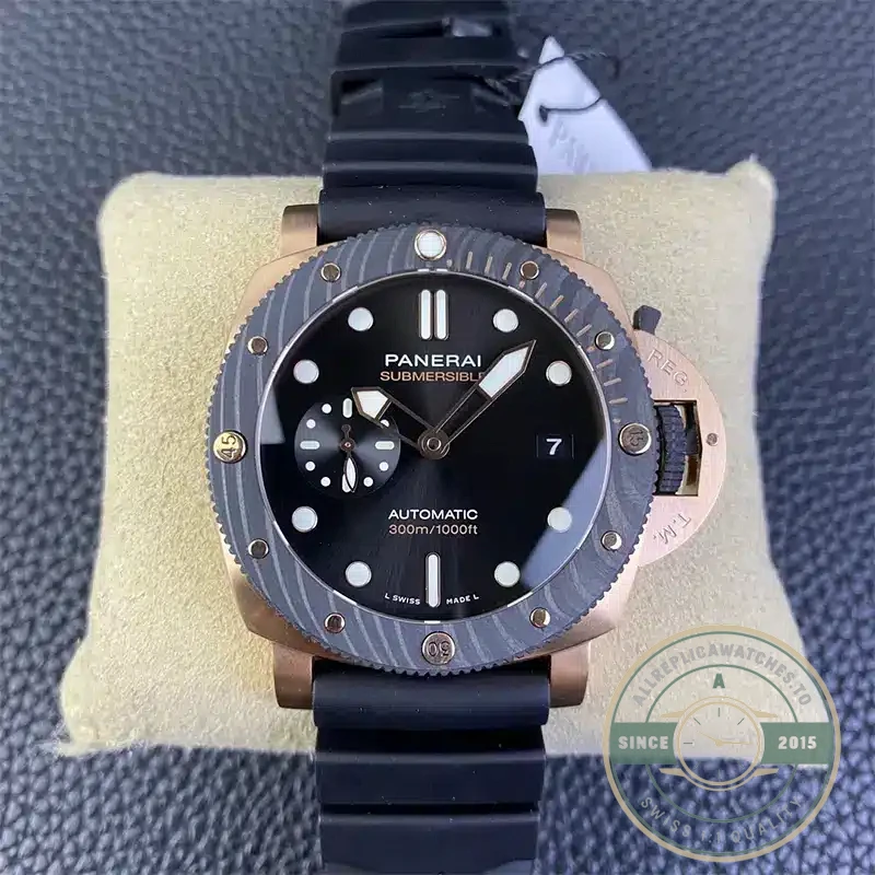 Superclone Panerai PAM 1070 Submersible Goldtech OroCarbo - Affordable Luxury Replica Timepiece