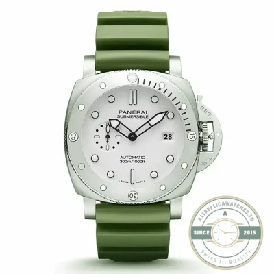 Superclone Panerai PAM 1226 Submersible QuarantaQuattro Bianco 44mm - Swiss-Made Clone Watch