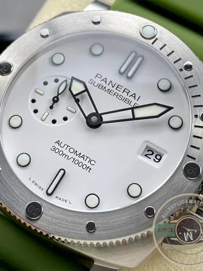 Superclone Panerai PAM 1226 Submersible QuarantaQuattro Bianco 44mm - Luxury Replica Watch