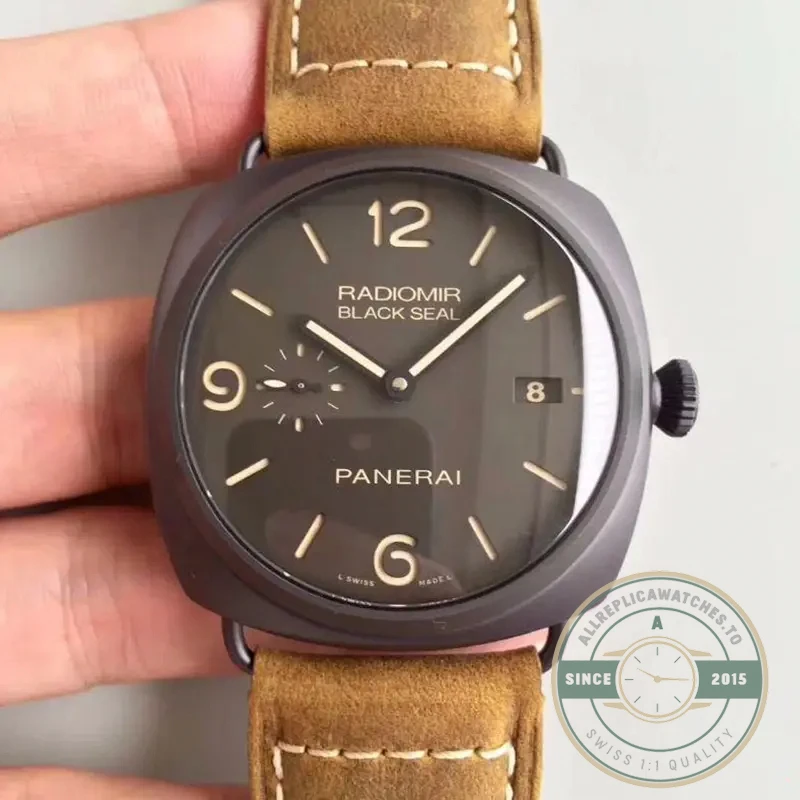 Superclone Panerai Radiomir PAM 505 Brown Dial - Swiss-Made Clone Watch