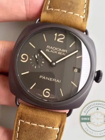 Superclone Panerai Radiomir PAM 505 Brown Dial - Budget Luxury Replica Watch
