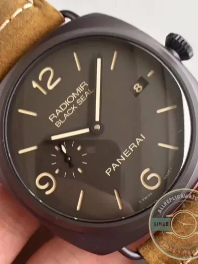 Superclone Panerai Radiomir PAM 505 Brown Dial - High-Grade Replica Watch