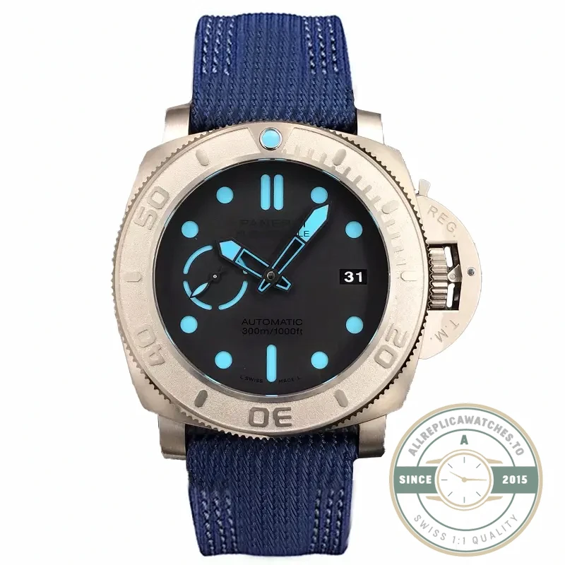 Superclone Panerai Submersible PAM00985 EcoTitanium - 1:1 Swiss Replica Watch