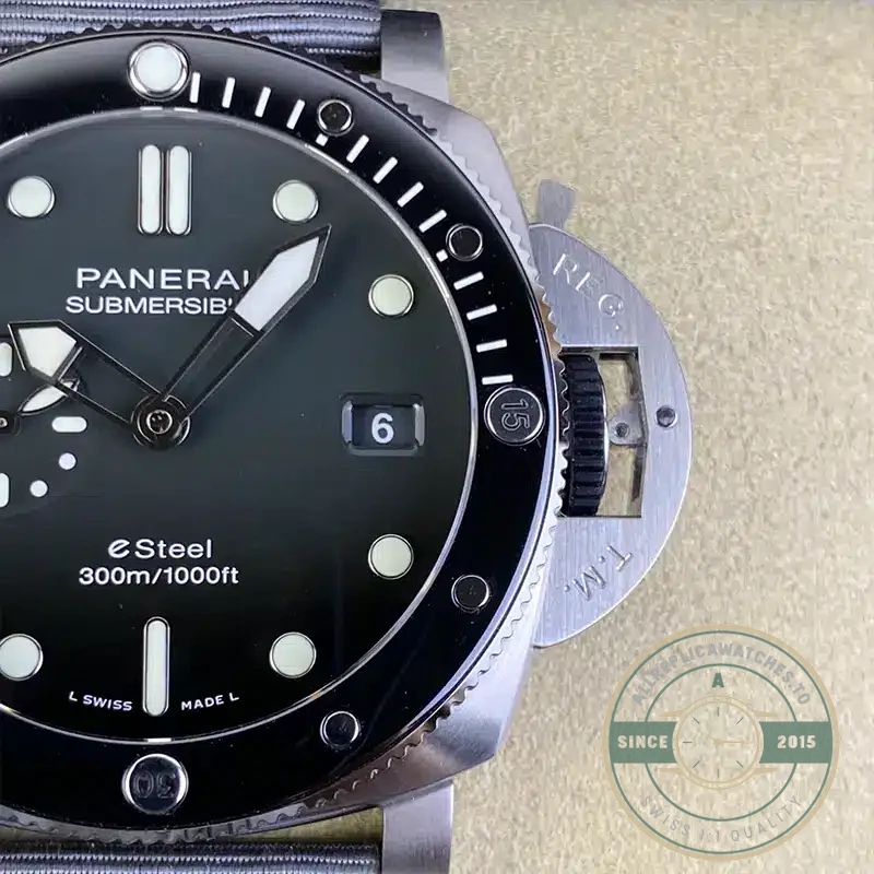 Superclone Panerai Submersible PAM1288 Grigio Roccia - High-Grade Replica Watch