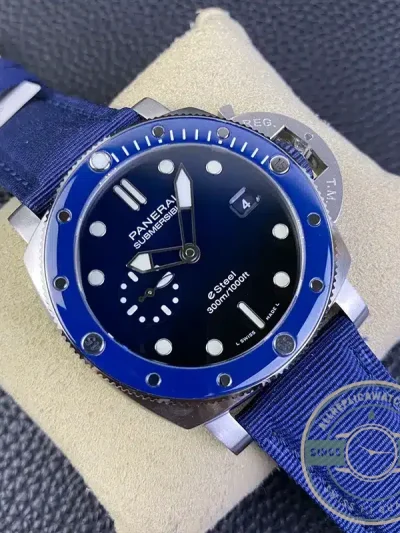 Superclone Panerai Submersible PAM1289 QuarantaQuattro Blu Profondo - Swiss-Made Clone Watch