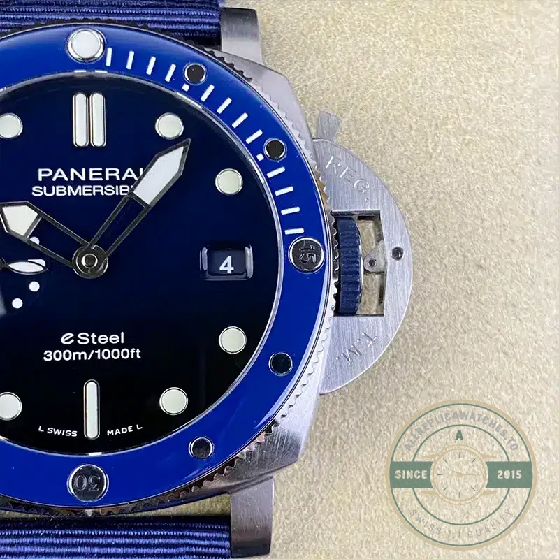 Superclone Panerai Submersible PAM1289 QuarantaQuattro Blu Profondo - High-Grade Replica Watch