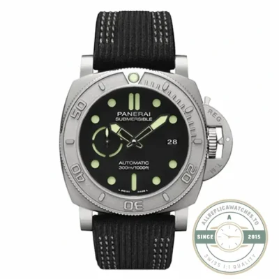 Superclone Panerai Submersible Titanium Shell PAM 984 - Luxury Replica Watch