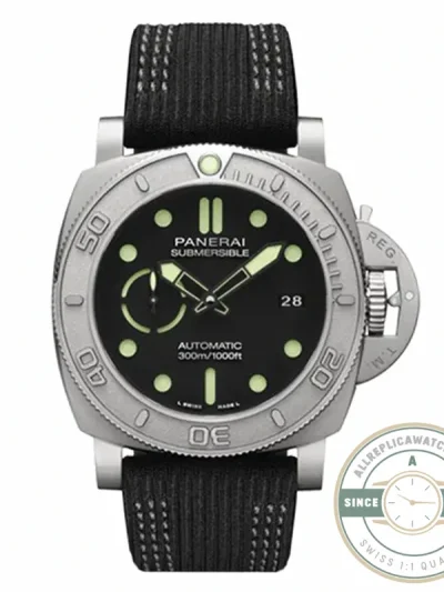 Superclone Panerai Submersible Titanium Shell PAM 984 - Luxury Replica Watch