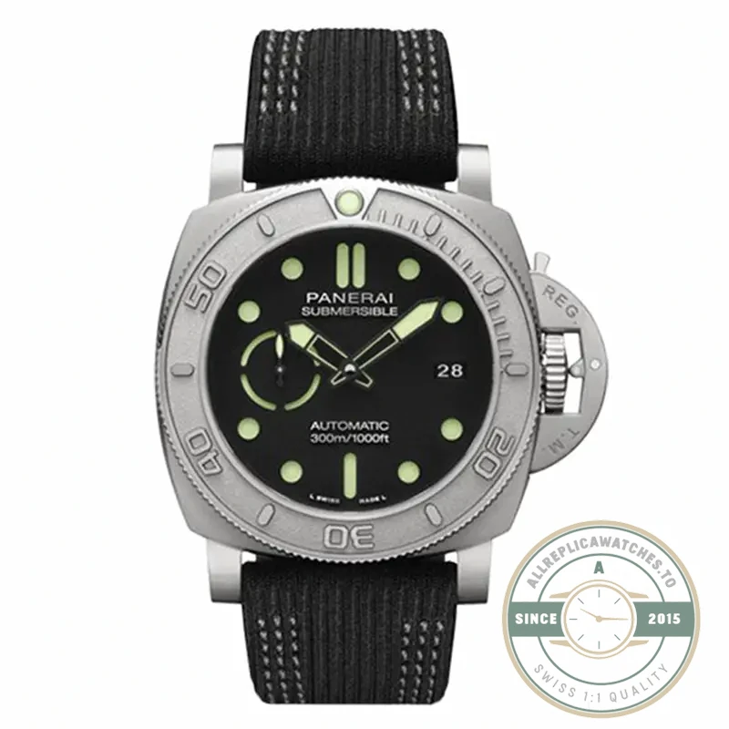 Superclone Panerai Submersible Titanium Shell PAM 984 - Luxury Replica Watch