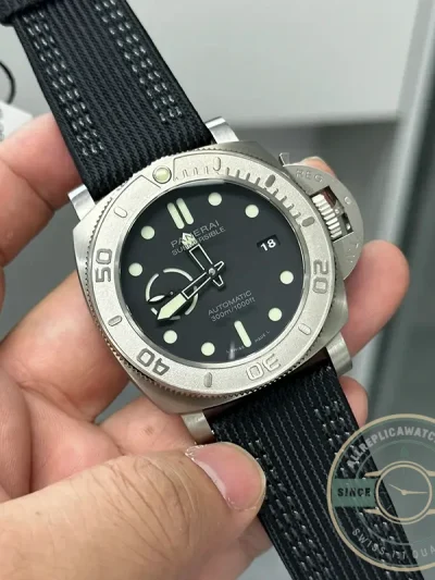 Superclone Panerai Submersible Titanium Shell PAM 984 - Affordable Luxury Replica Timepiece