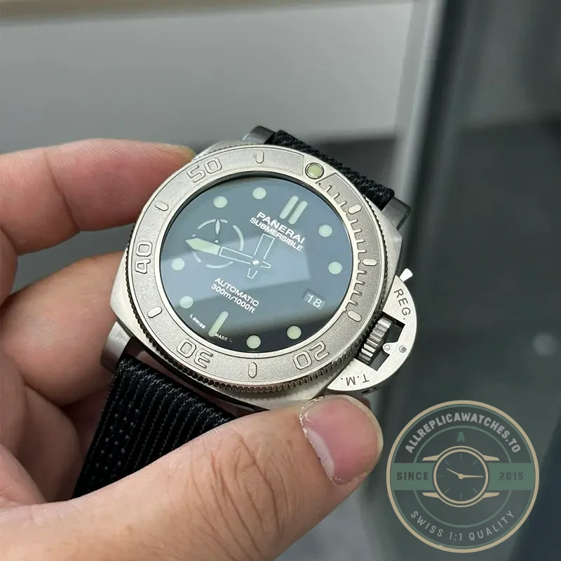 Superclone Panerai Submersible Titanium Shell PAM 984 - Budget Luxury Replica Watch