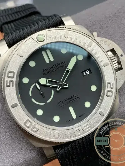 Superclone Panerai Submersible Titanium Shell PAM 984 - 1:1 Swiss Replica Watch