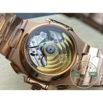 Superclone Nautilus 5980/1R-001 Patek Philippe Flyback chronograph, Date. 40.5 mm, Rose gold - Best Quality Replica Watch