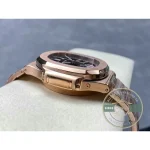 Superclone Nautilus 5980/1R-001 Patek Philippe Flyback chronograph, Date. 40.5 mm, Rose gold - Swiss-Made Clone Watch